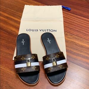 Louis Vuitton Lock It Flat Mule